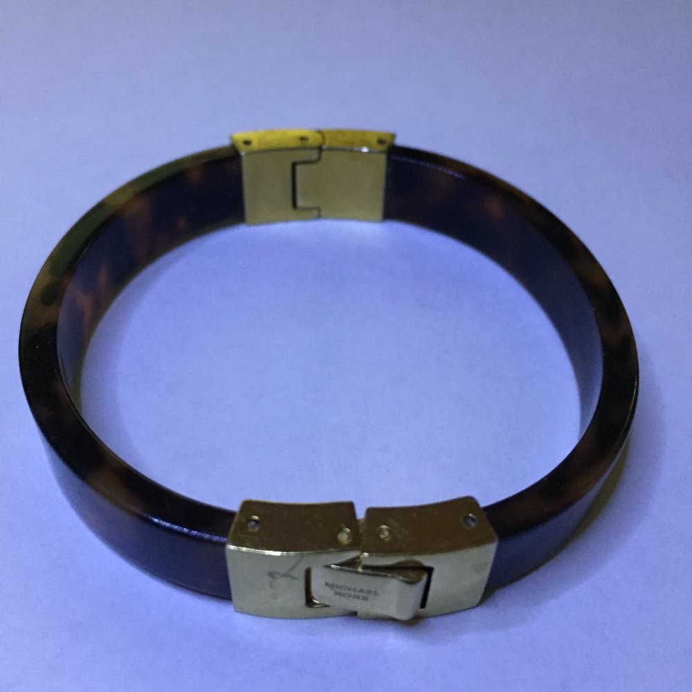 Michael Kors Tortoise-Shell Bangle Bracelet